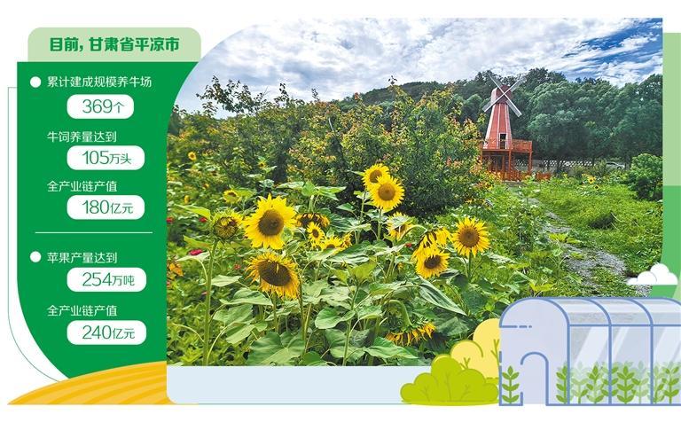 甘肃平凉:精品农业添色乡村振兴